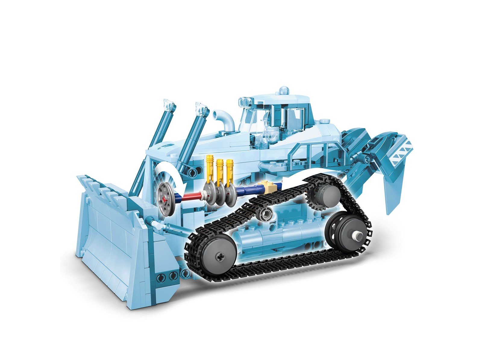 LEGO City 60466 Gelber Bulldozer