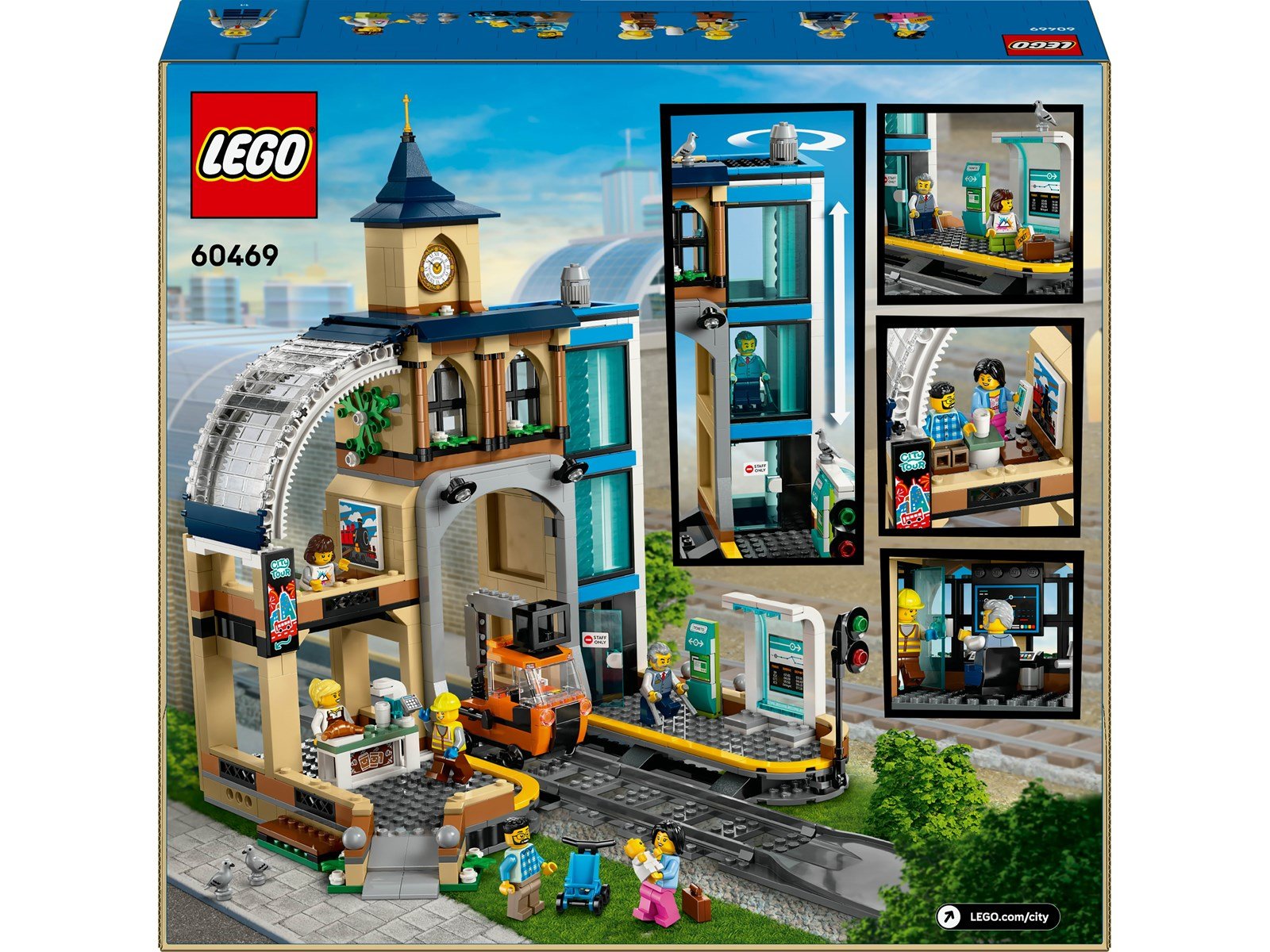 LEGO City 60469 Hauptbahnhof