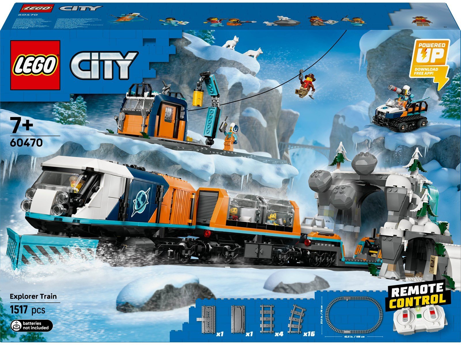 LEGO City 60470 Arktis-Polarexpress