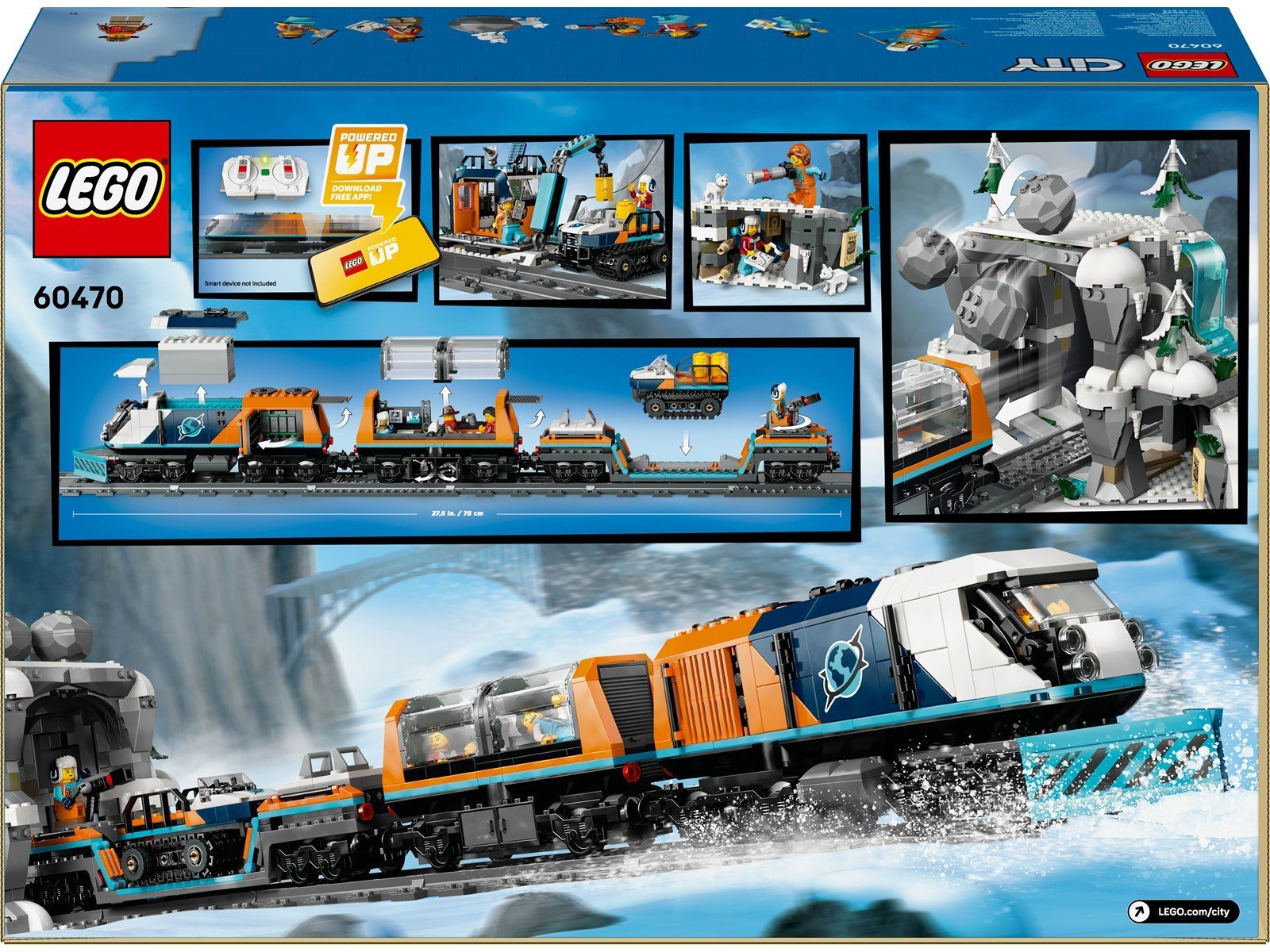 LEGO City 60470 Arktis-Polarexpress