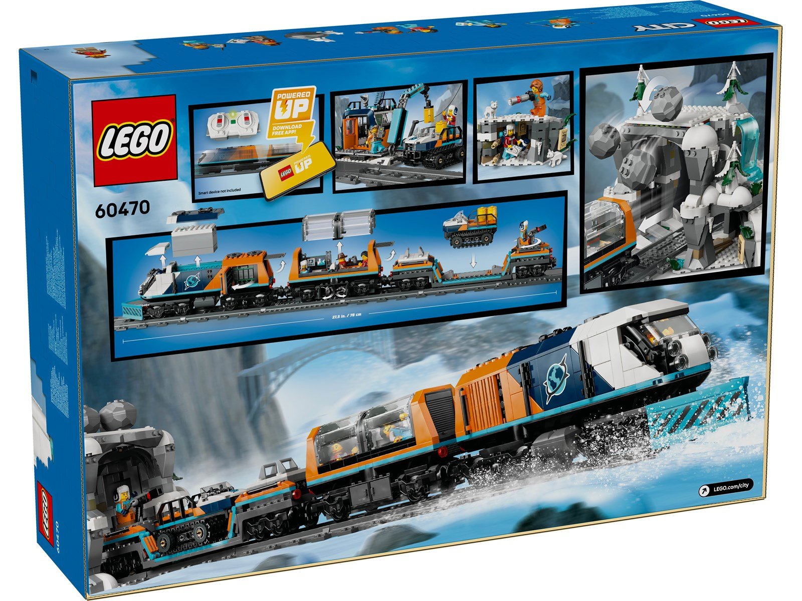 LEGO City 60470 Arktis-Polarexpress