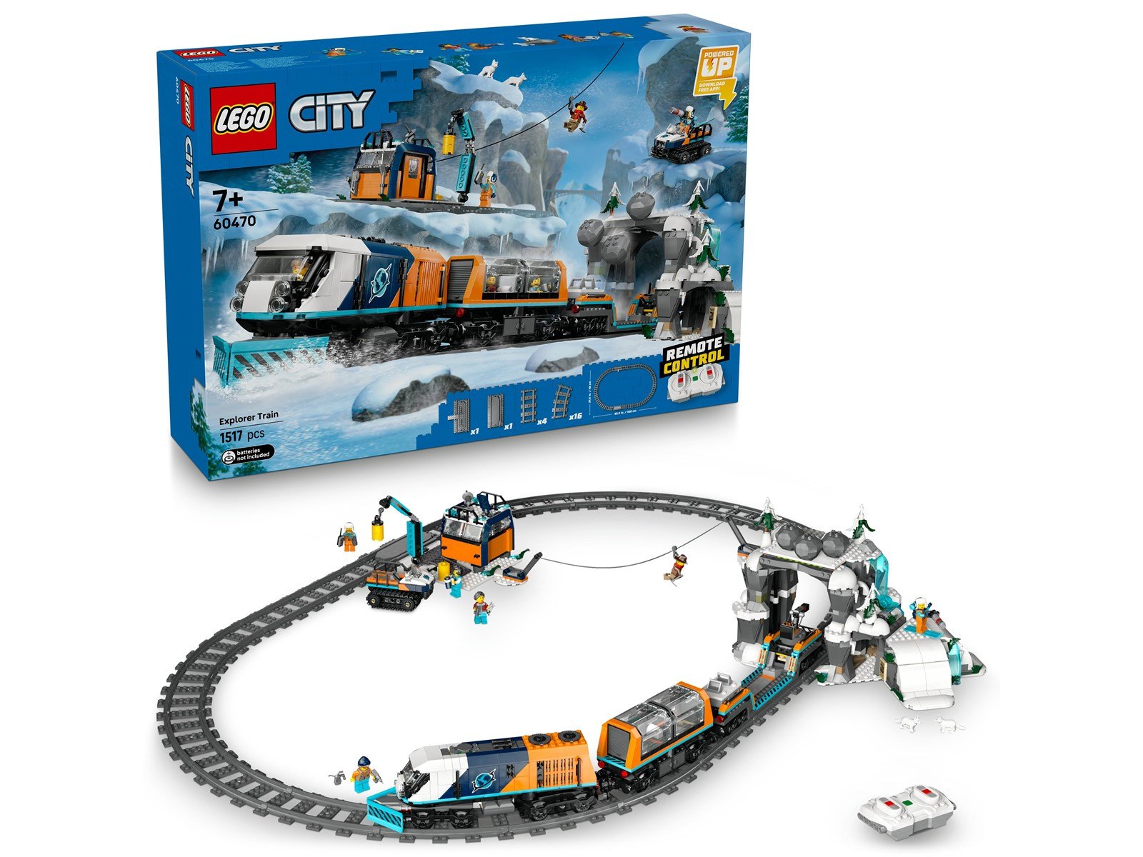 LEGO City 60470 Arktis-Polarexpress