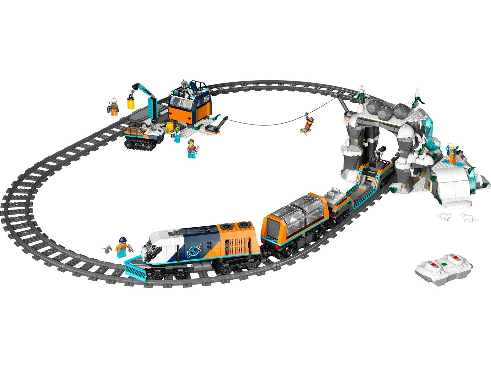 LEGO City 60470 Arktis-Polarexpress