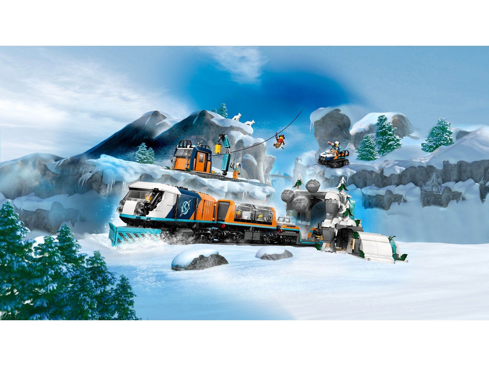 LEGO City 60470 Arktis-Polarexpress