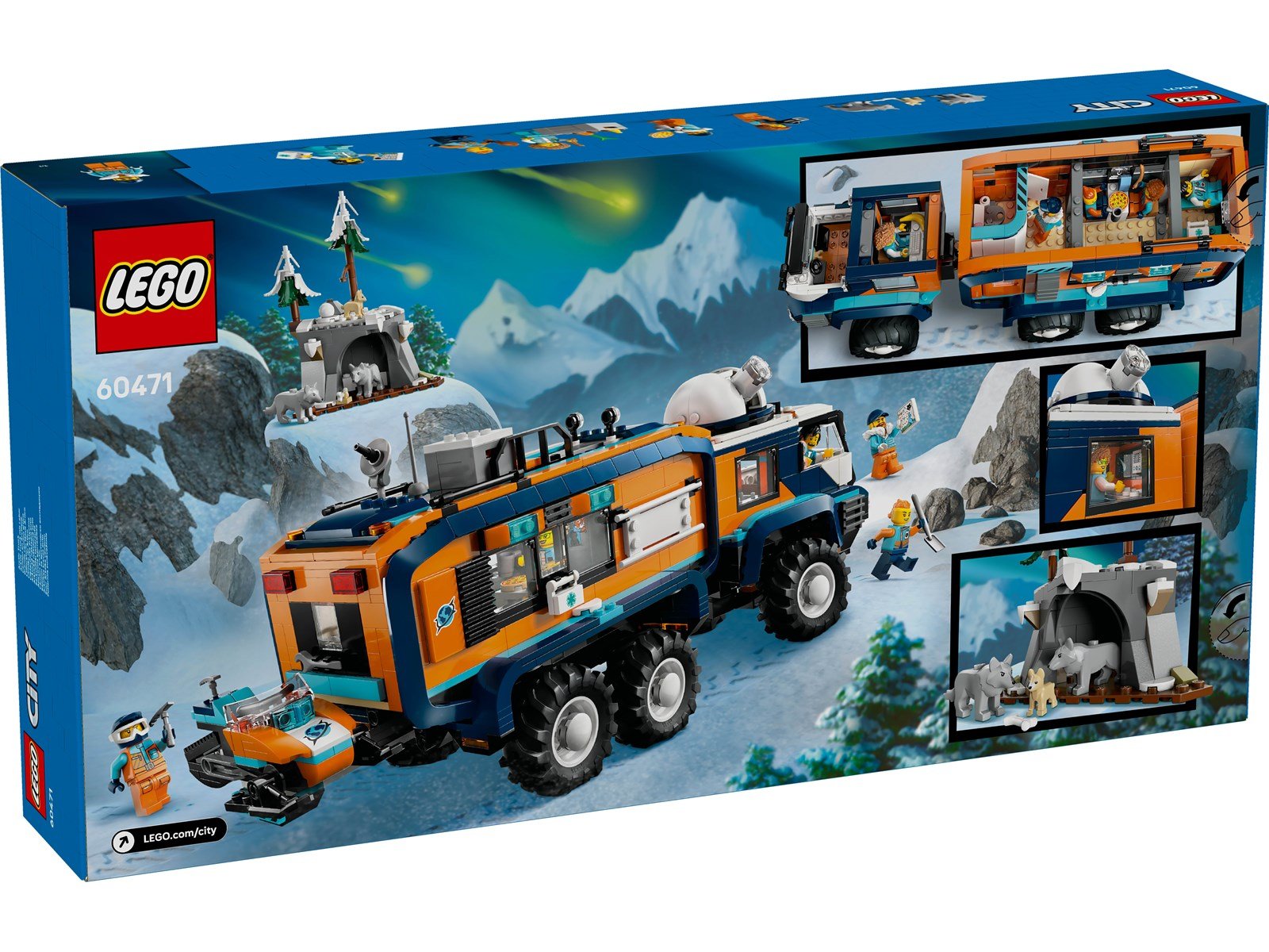 LEGO City 60471 Arktis-Truck mit Labor