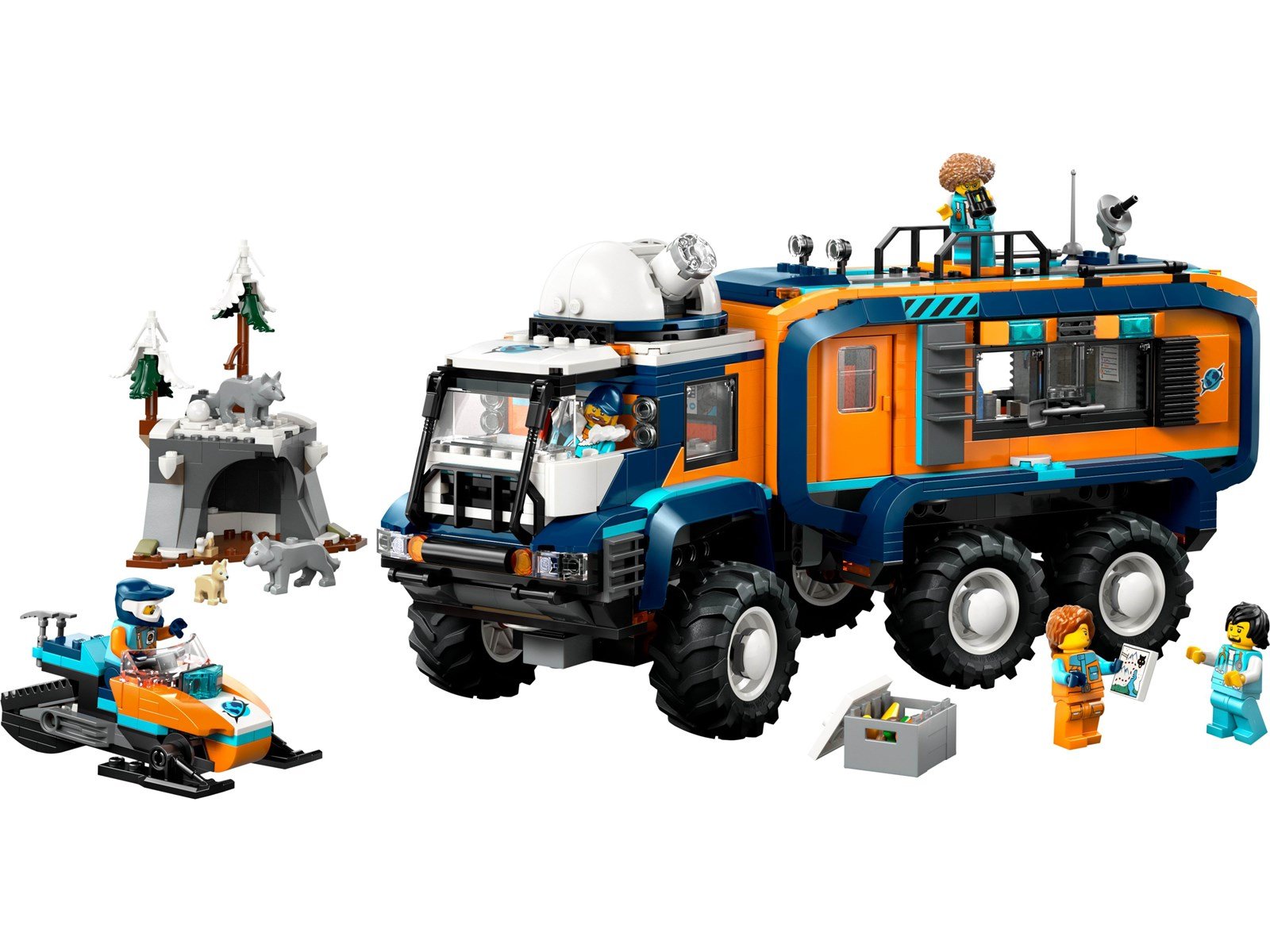LEGO City 60471 Arktis-Truck mit Labor