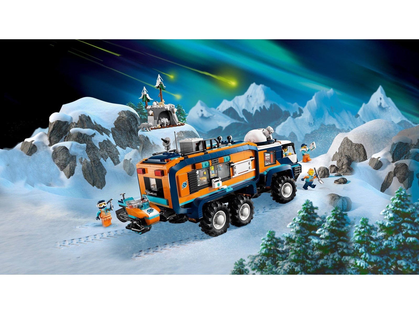 LEGO City 60471 Arktis-Truck mit Labor