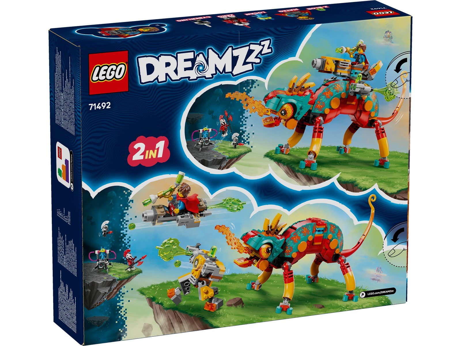 LEGO DREAMZzz 71492 Mateos Feuer-Chamäleon
