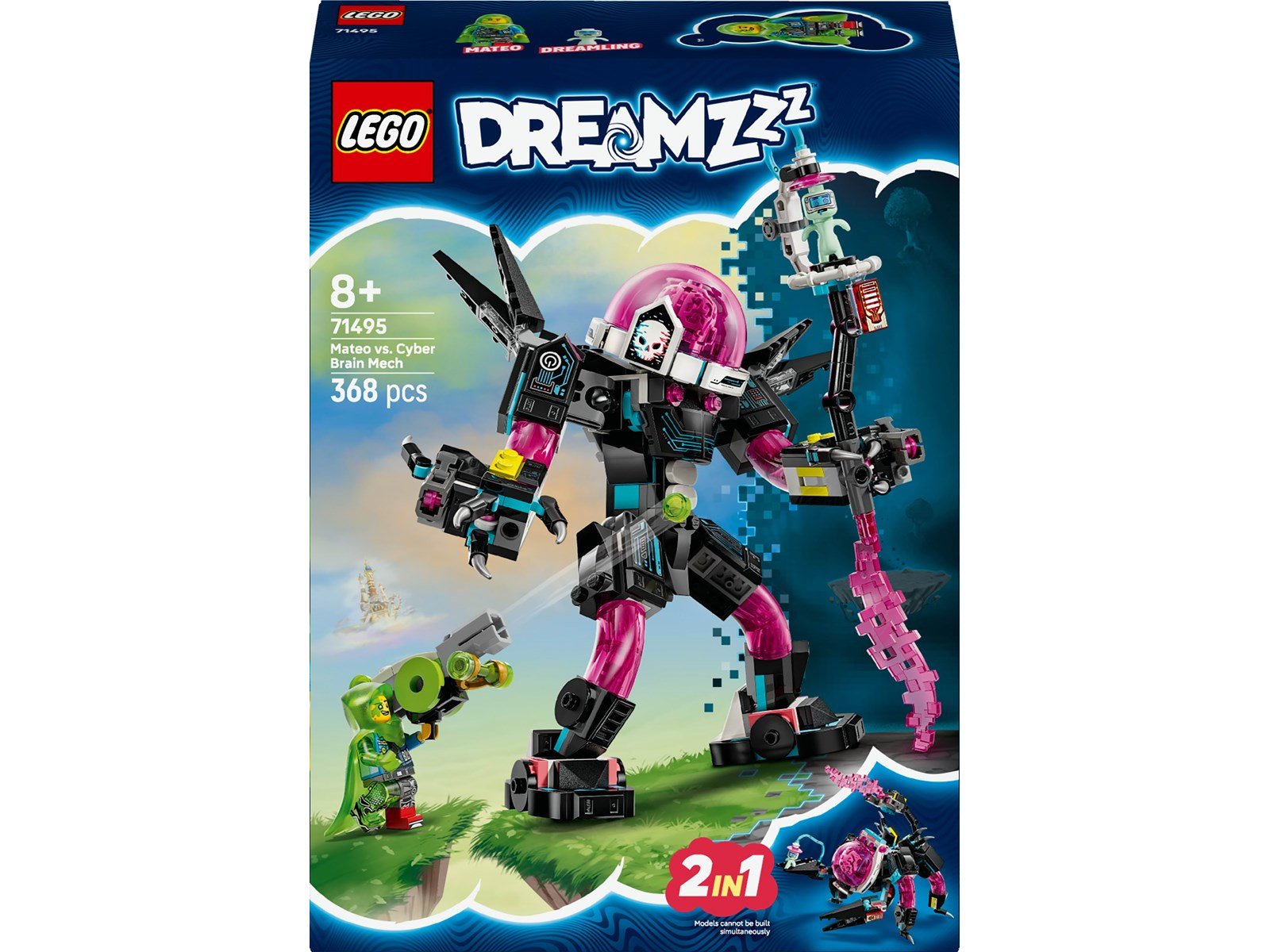 LEGO DREAMZzz 71495 Mateo vs. Cyberhirn-Mech