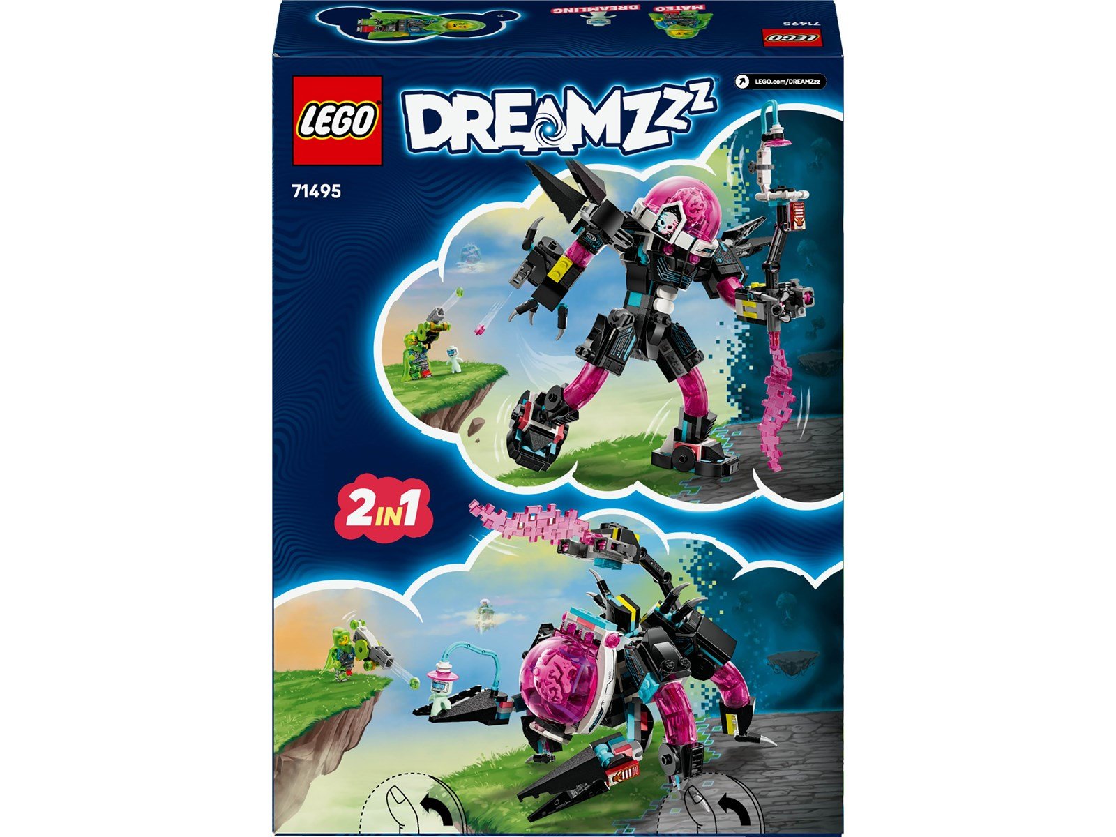 LEGO DREAMZzz 71495 Mateo vs. Cyberhirn-Mech