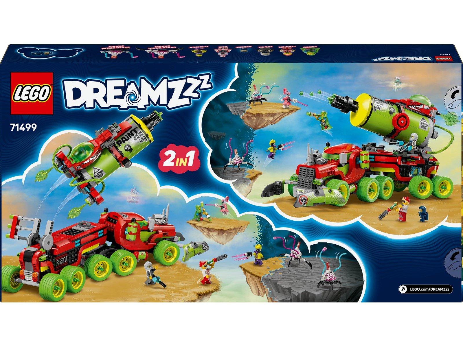 LEGO DREAMZzz 71499 Mateos Sprühdosen-Truck
