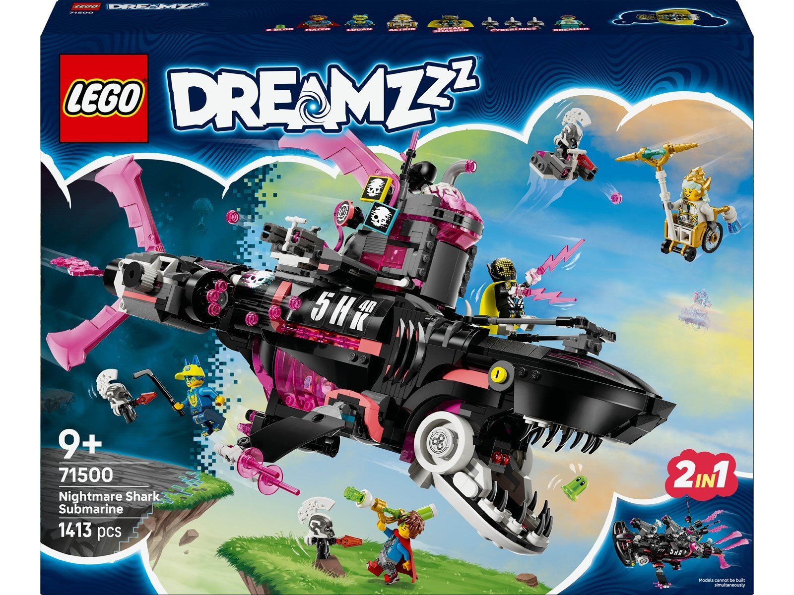 LEGO DREAMZzz 71500 Albtraumhai-U-Boot