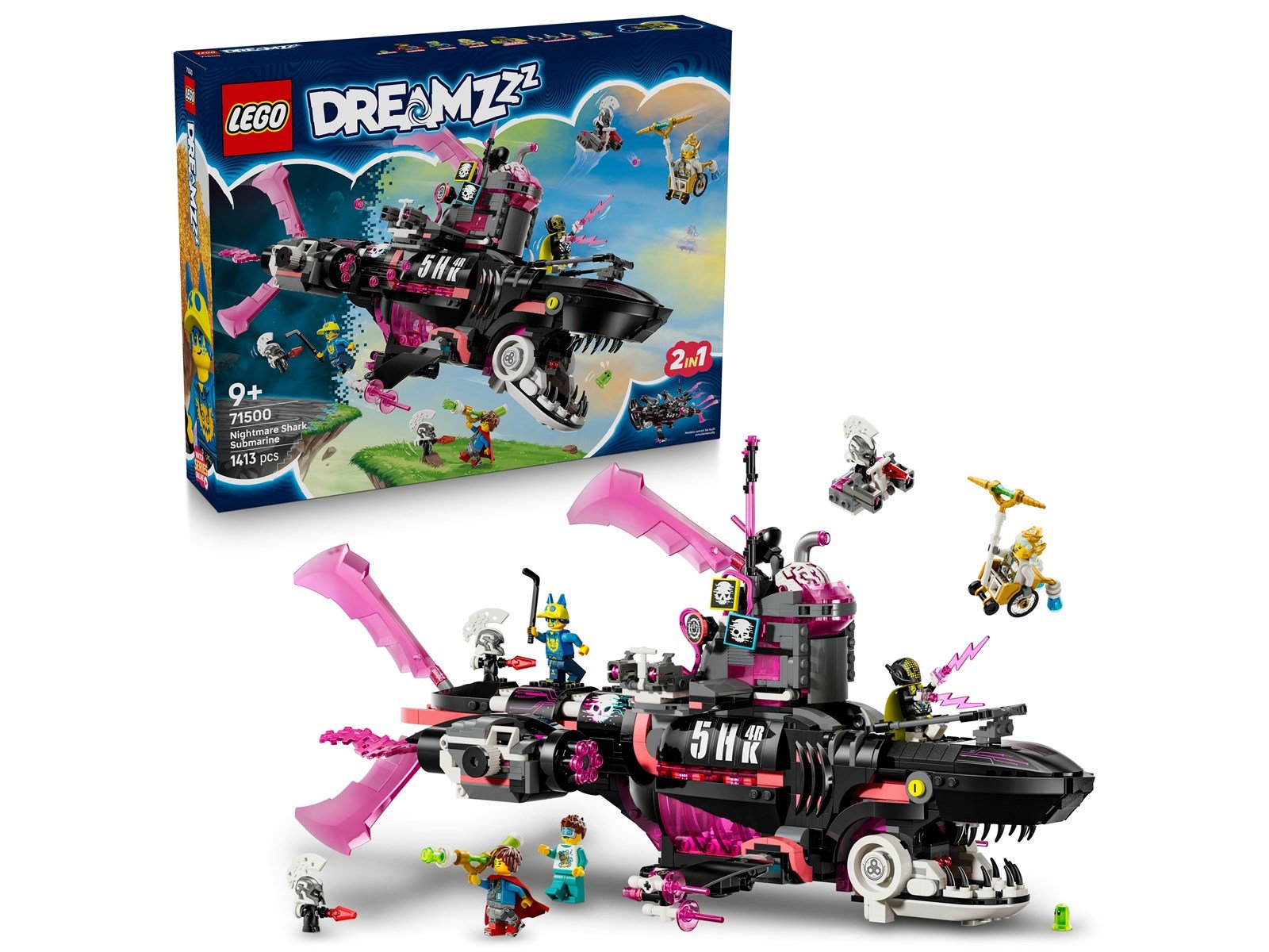 LEGO DREAMZzz 71500 Albtraumhai-U-Boot
