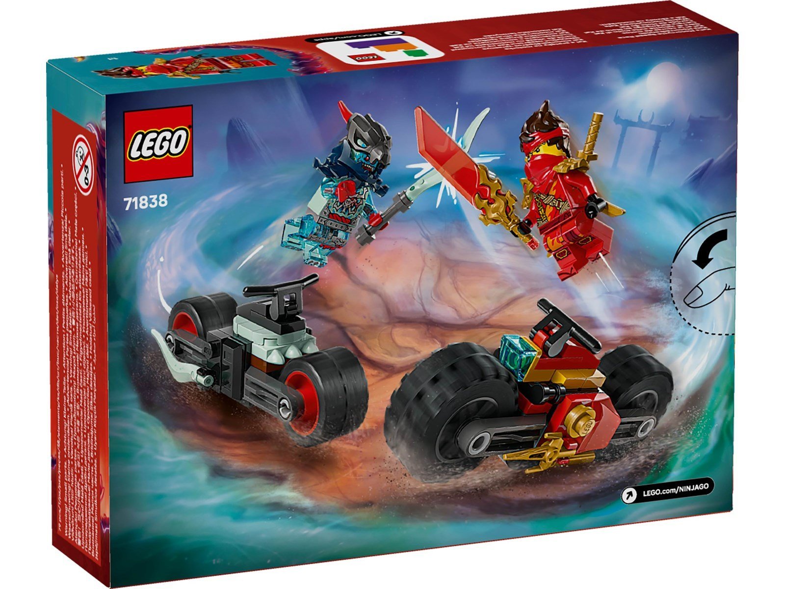 LEGO Ninjago 71838 Kais Motorradrennen
