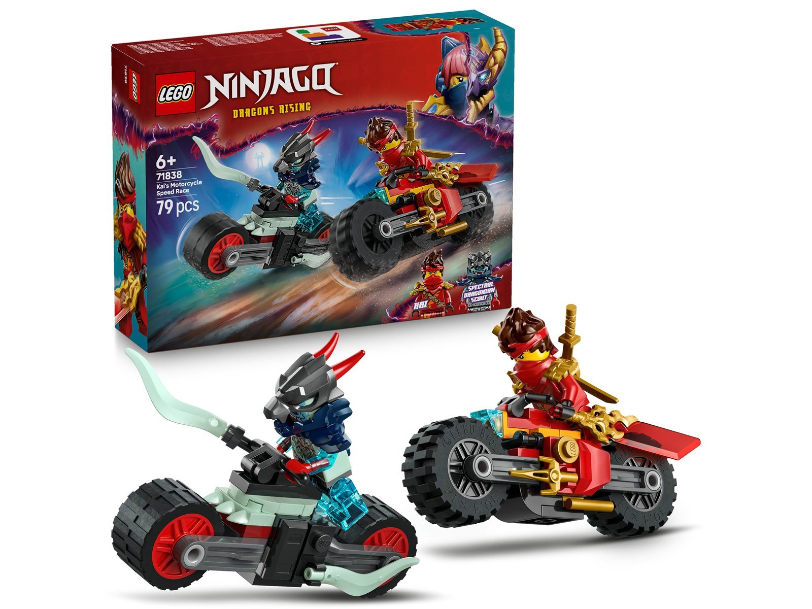 LEGO Ninjago 71838 Kais Motorradrennen