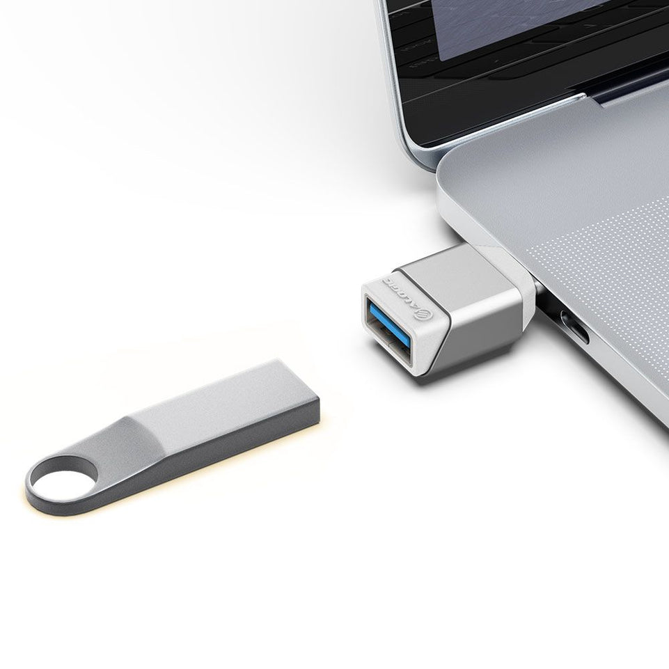 Alogic Adapter USB-C Ultra Mini -> USB-A              silber