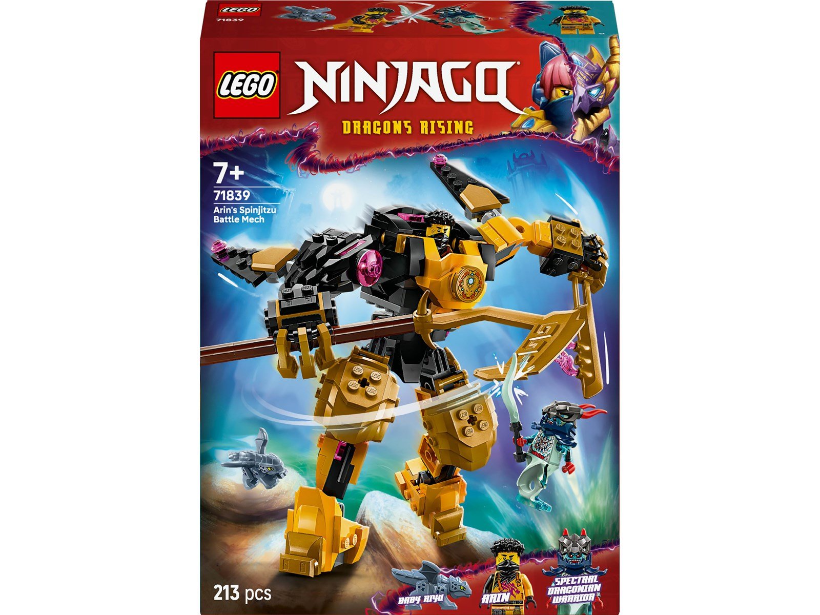 LEGO Ninjago 71839 Arins Spinjitzumech