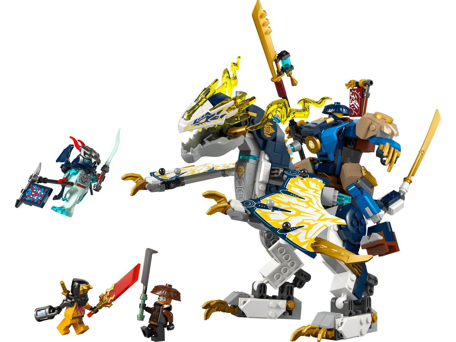 LEGO Ninjago 71843 Rogues Mech-Drachenreiter