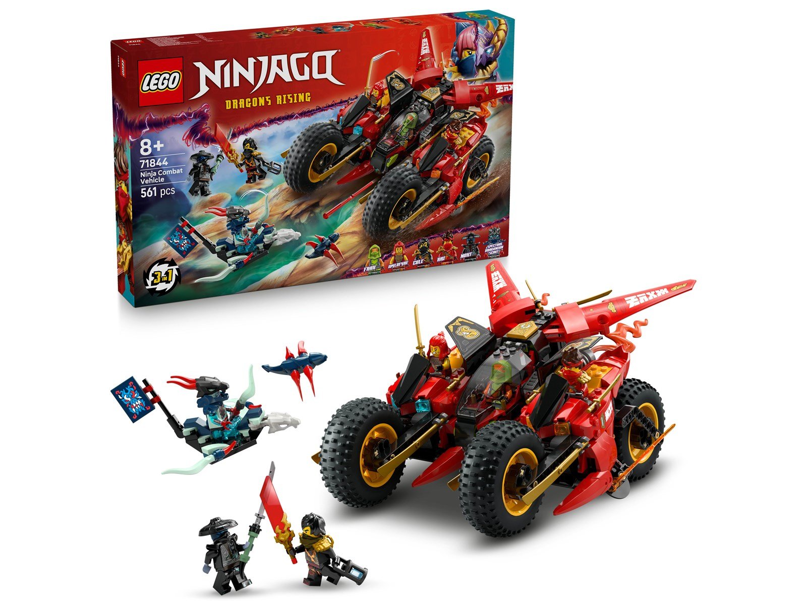 LEGO Ninjago 71844 Ninja-Actionflitzer