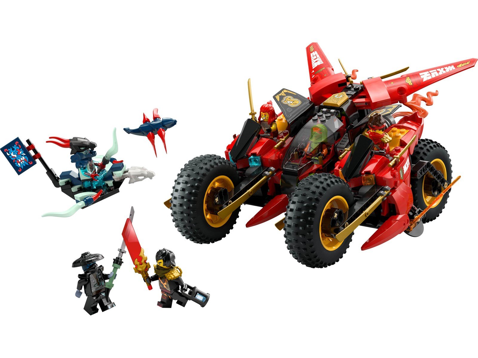 LEGO Ninjago 71844 Ninja-Actionflitzer