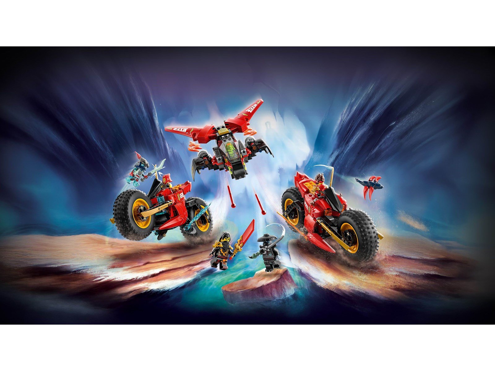 LEGO Ninjago 71844 Ninja-Actionflitzer