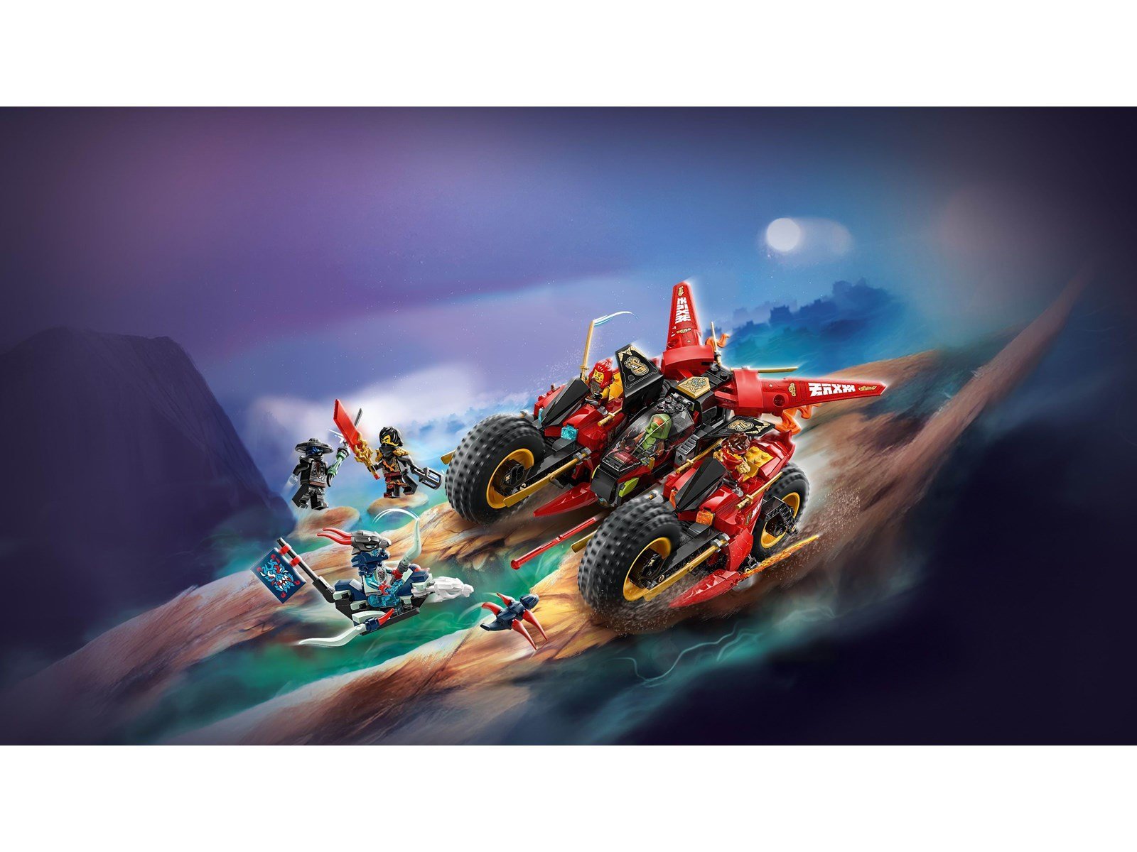 LEGO Ninjago 71844 Ninja-Actionflitzer