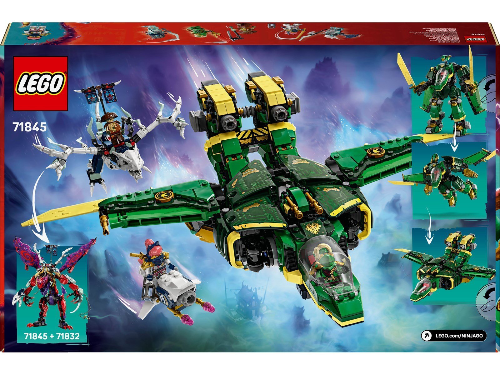 LEGO Ninjago 71845 Lloyds Jet-Mech
