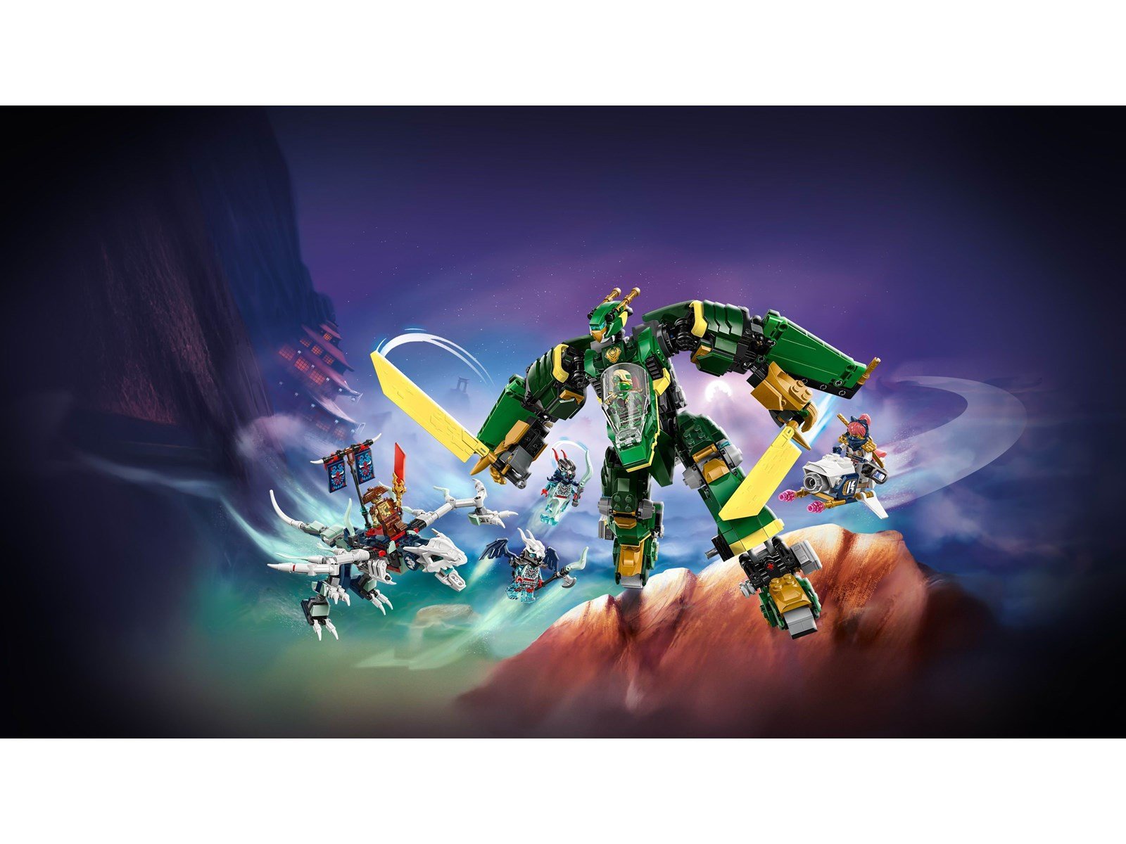 LEGO Ninjago 71845 Lloyds Jet-Mech