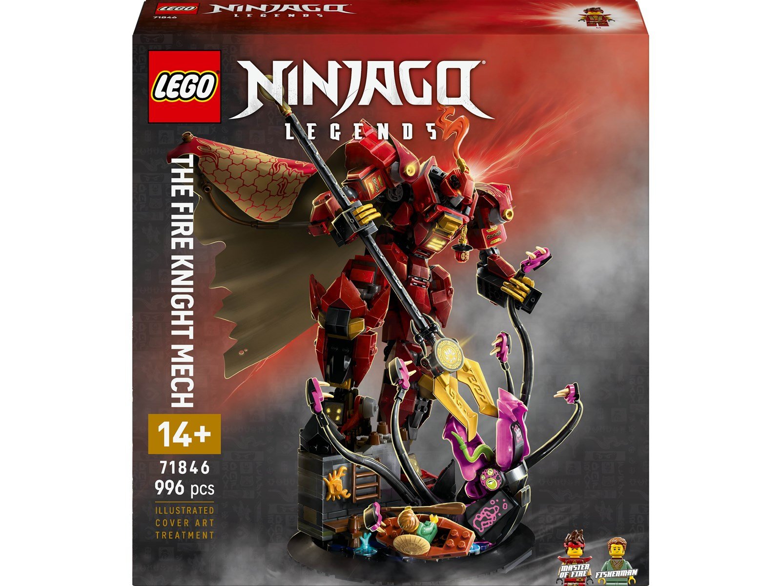LEGO Ninjago 71846 Der Feuerritter-Mech