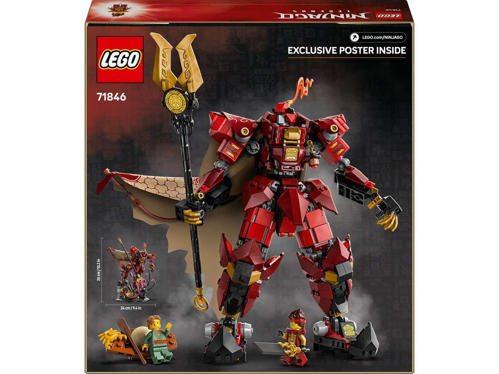 LEGO Ninjago 71846 Der Feuerritter-Mech