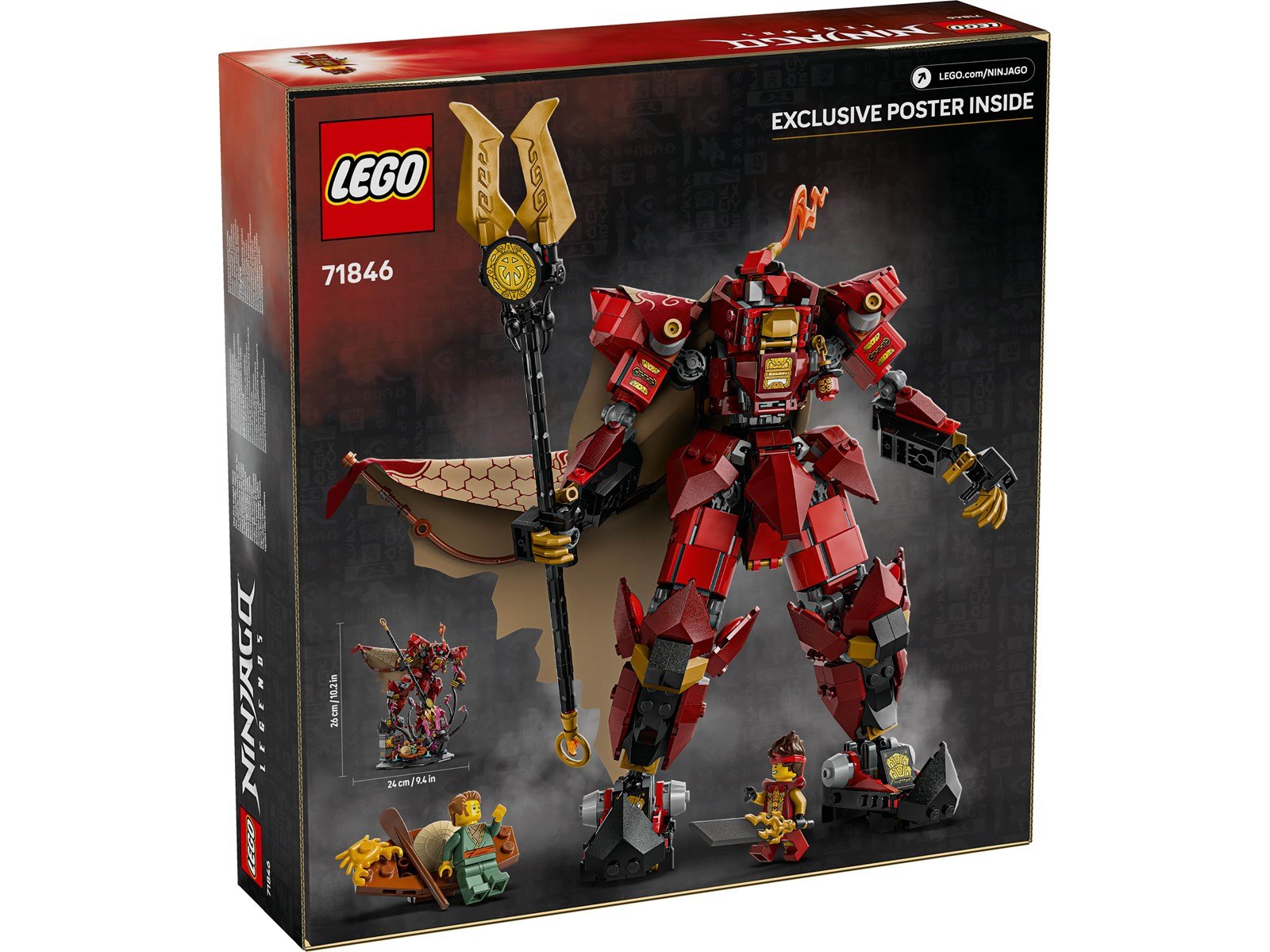 LEGO Ninjago 71846 Der Feuerritter-Mech