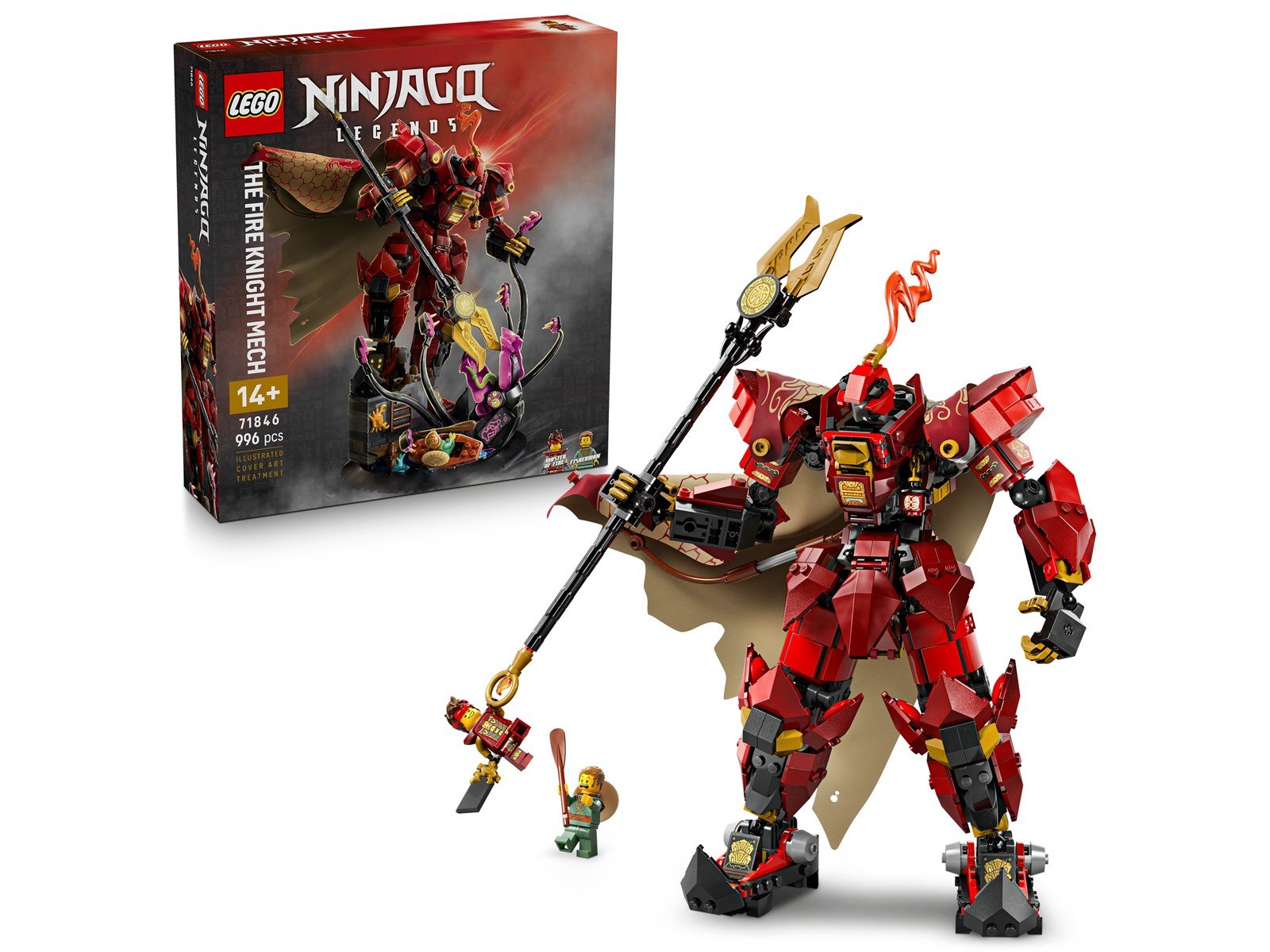 LEGO Ninjago 71846 Der Feuerritter-Mech