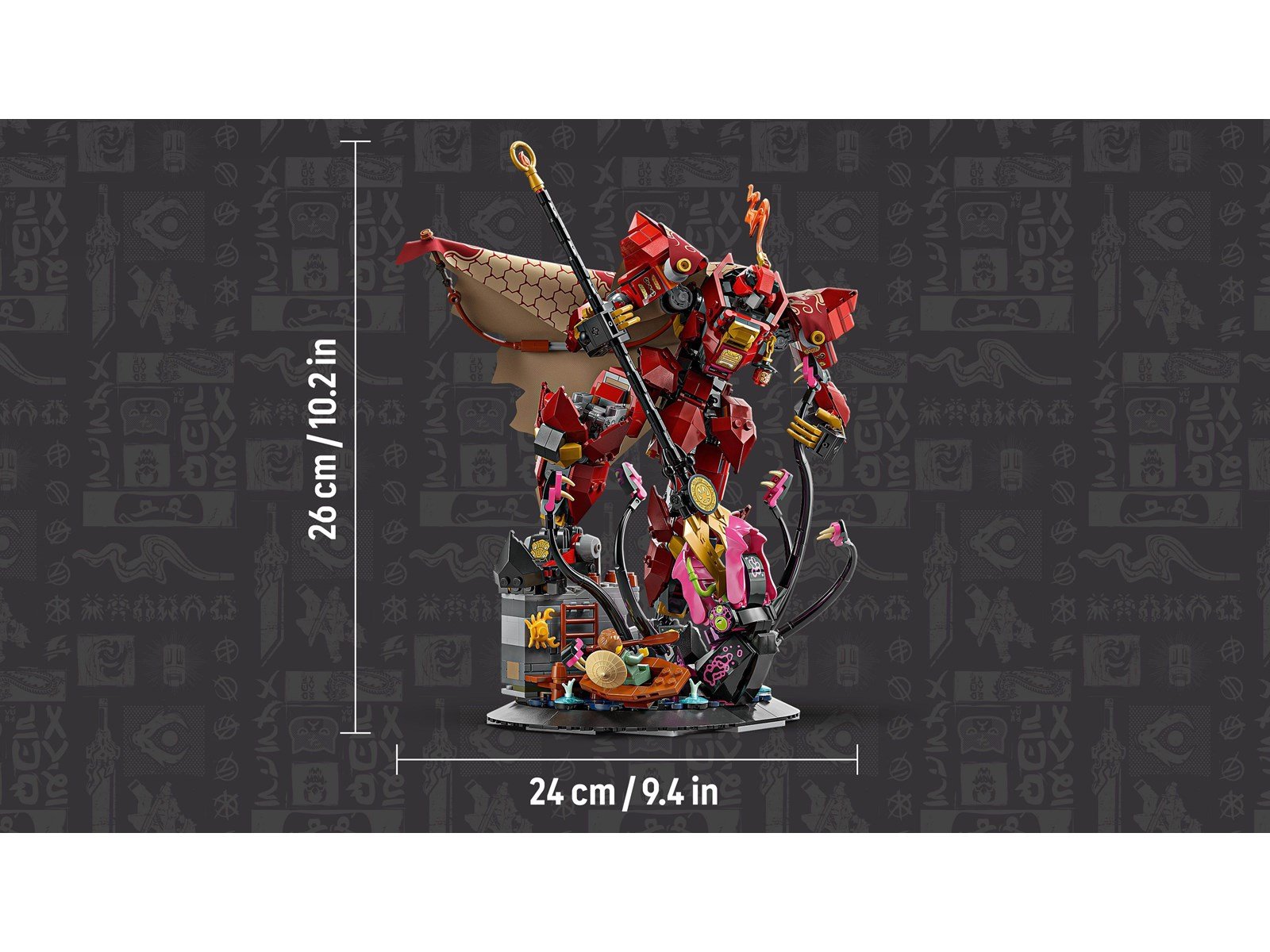 LEGO Ninjago 71846 Der Feuerritter-Mech