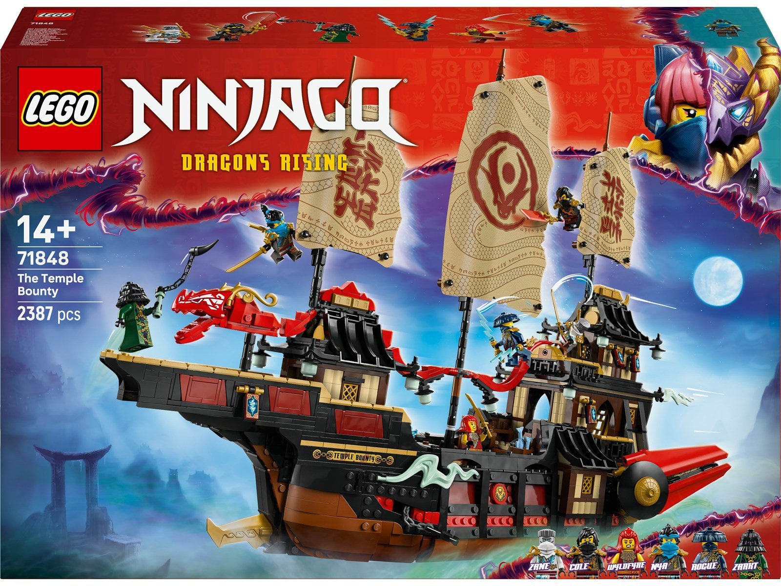 LEGO Ninjago 71848 Der Tempel-Flugsegler