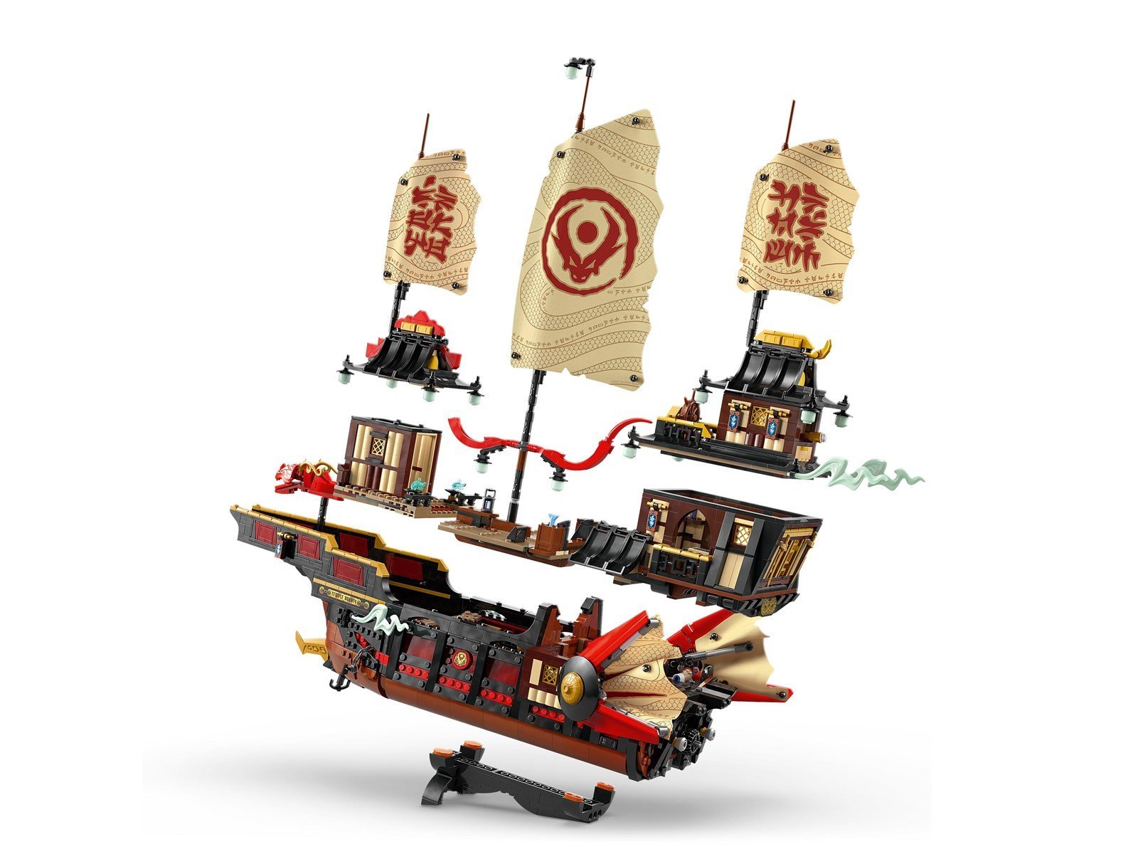 LEGO Ninjago 71848 Der Tempel-Flugsegler