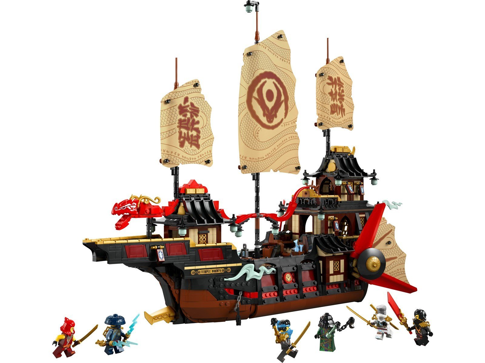 LEGO Ninjago 71848 Der Tempel-Flugsegler