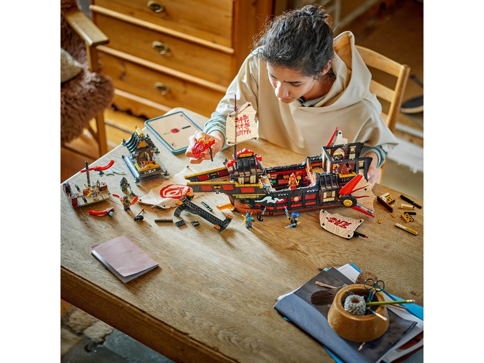 LEGO Ninjago 71848 Der Tempel-Flugsegler