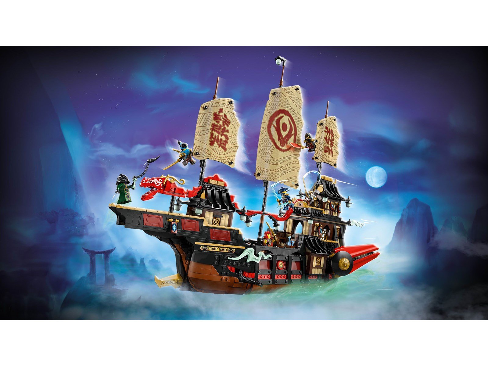 LEGO Ninjago 71848 Der Tempel-Flugsegler
