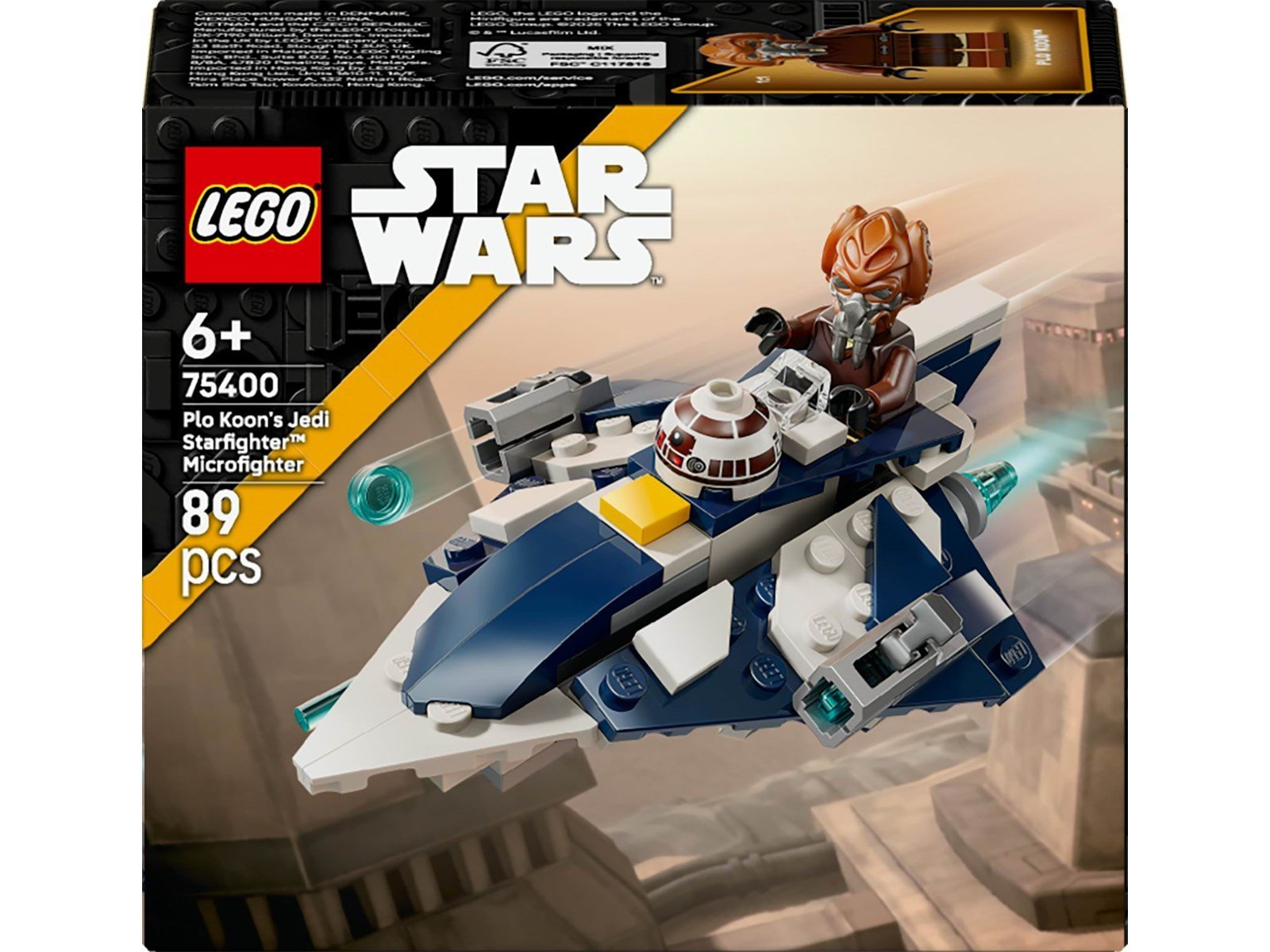 LEGO Star Wars 75400 Plo Koons Jedi Starfighter™ Microfighter