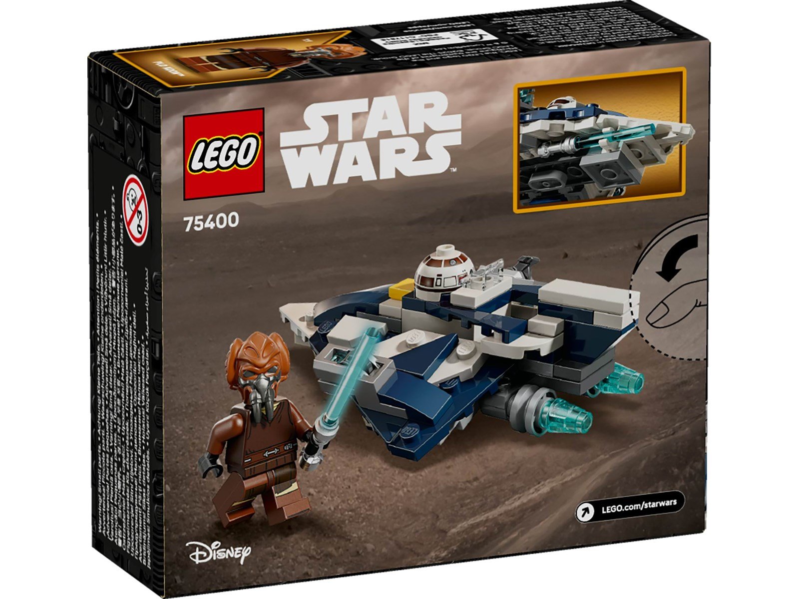 LEGO Star Wars 75400 Plo Koons Jedi Starfighter™ Microfighter