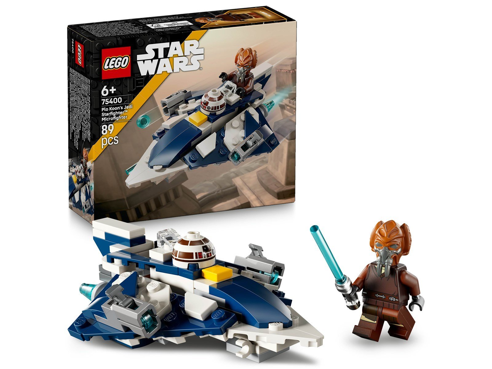 LEGO Star Wars 75400 Plo Koons Jedi Starfighter™ Microfighter