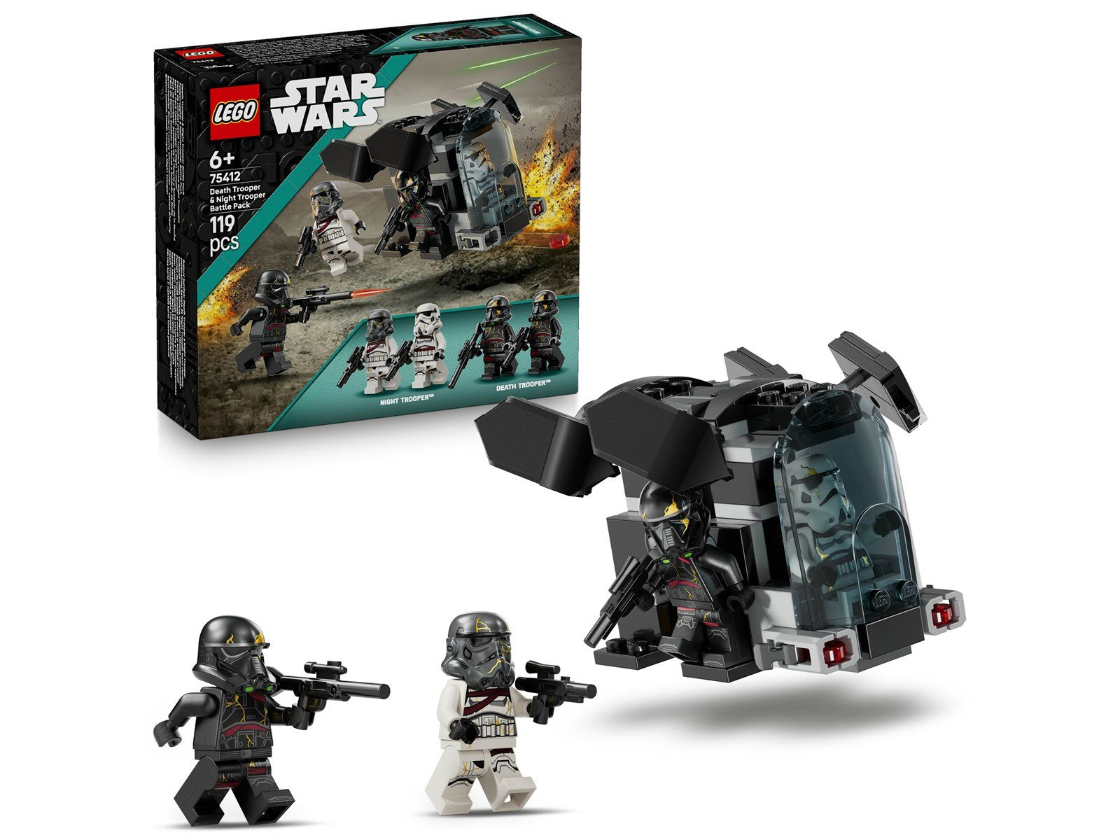 LEGO Star Wars 75412 Todestruppler & Nachttruppler Battle Pack