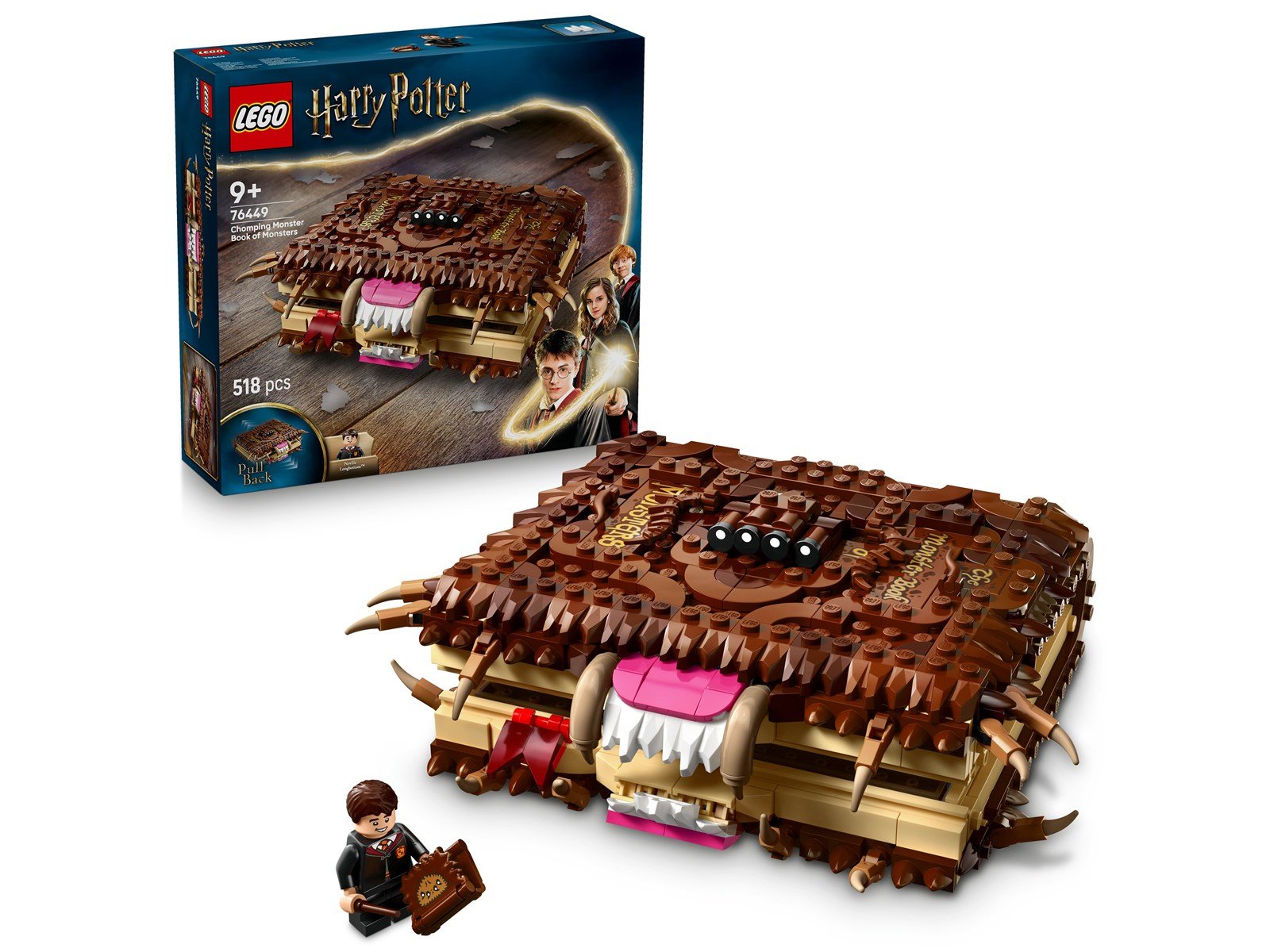 LEGO Harry Potter 76449 Beißendes Monsterbuch der Monster