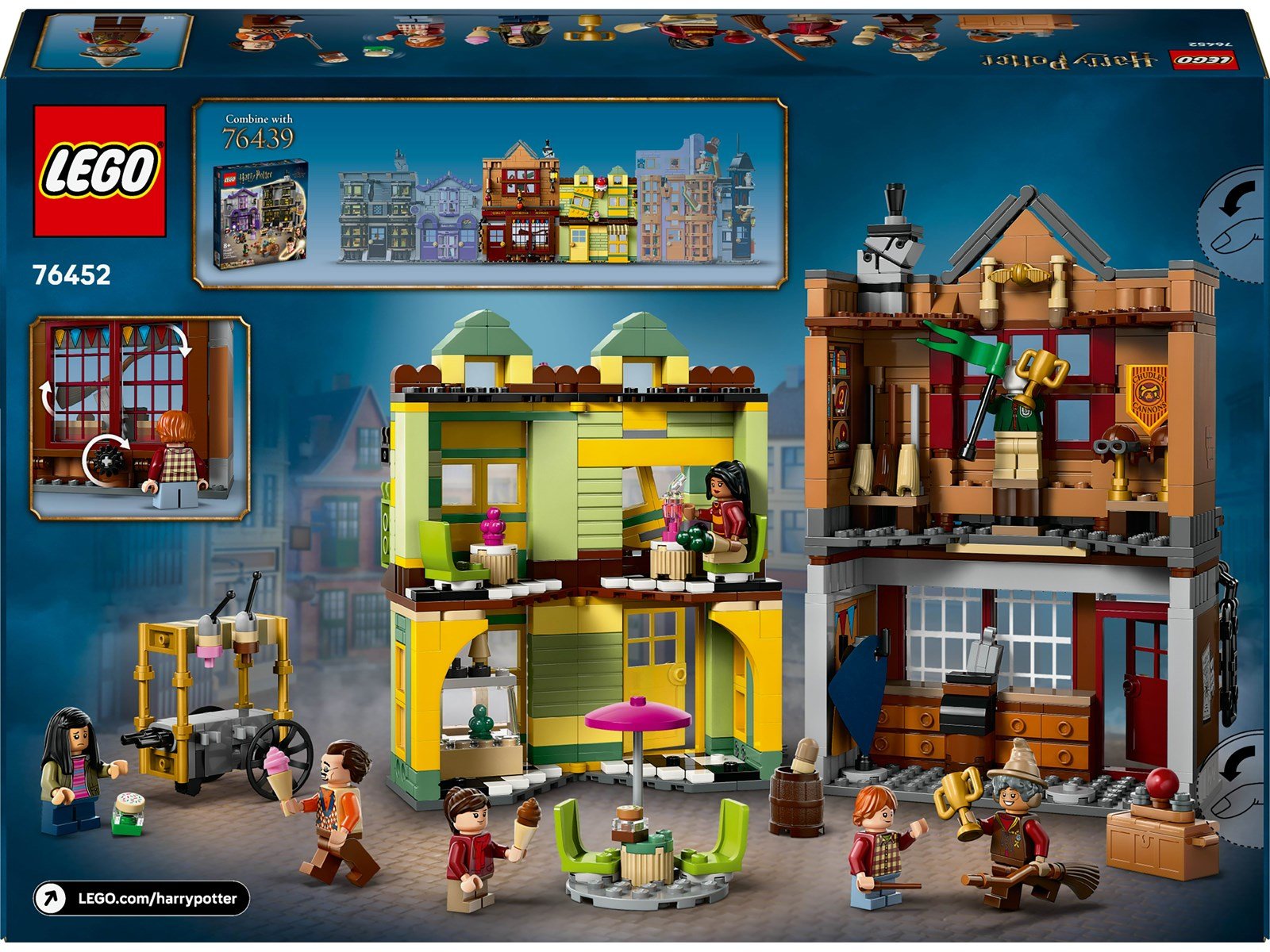 LEGO Harry Potter 76452 Qualität für Quidditch™ & Fortescues Eissalon