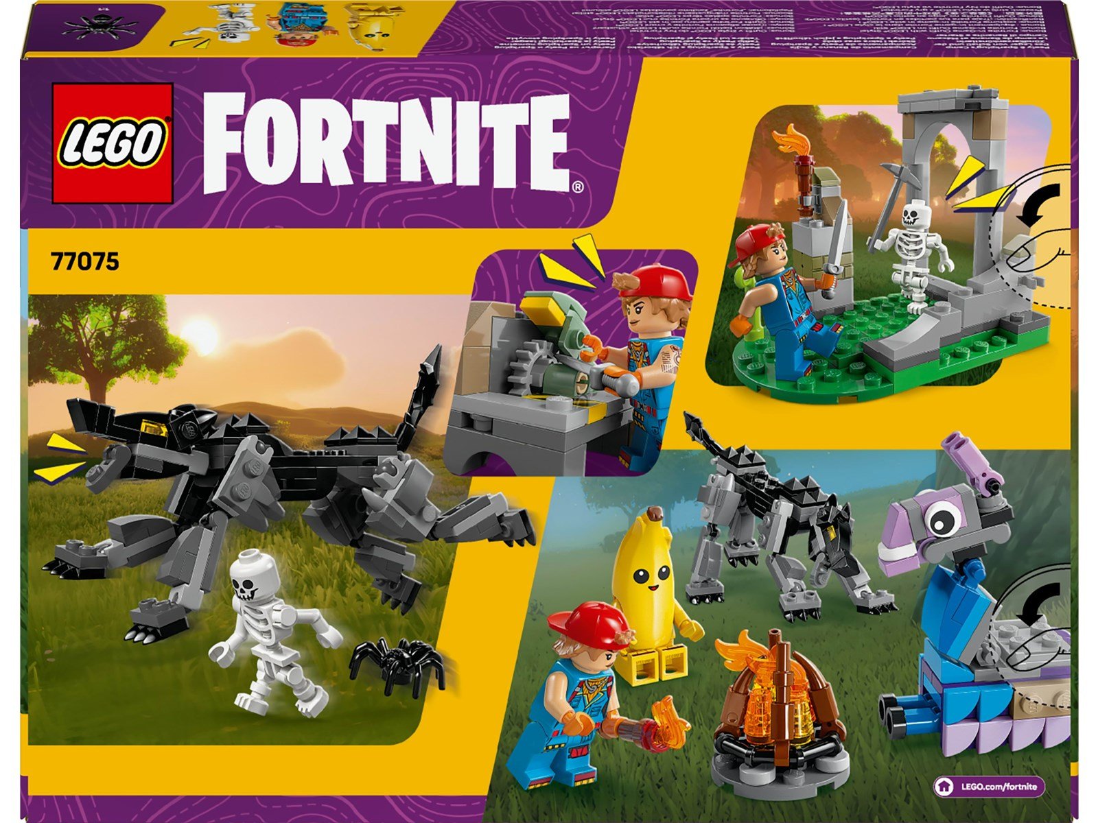 LEGO FORTNITE 77075 Das Lager von Schali und der Zündkerzenkünstlerin