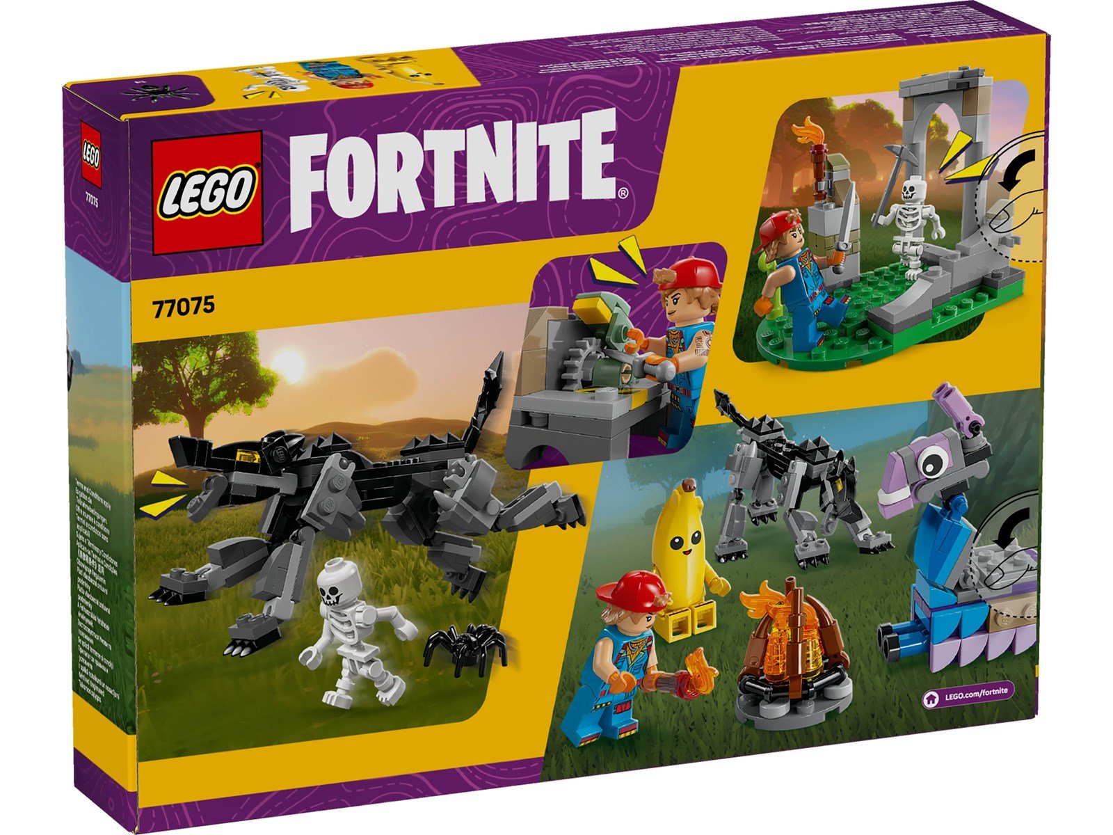 LEGO FORTNITE 77075 Das Lager von Schali und der Zündkerzenkünstlerin