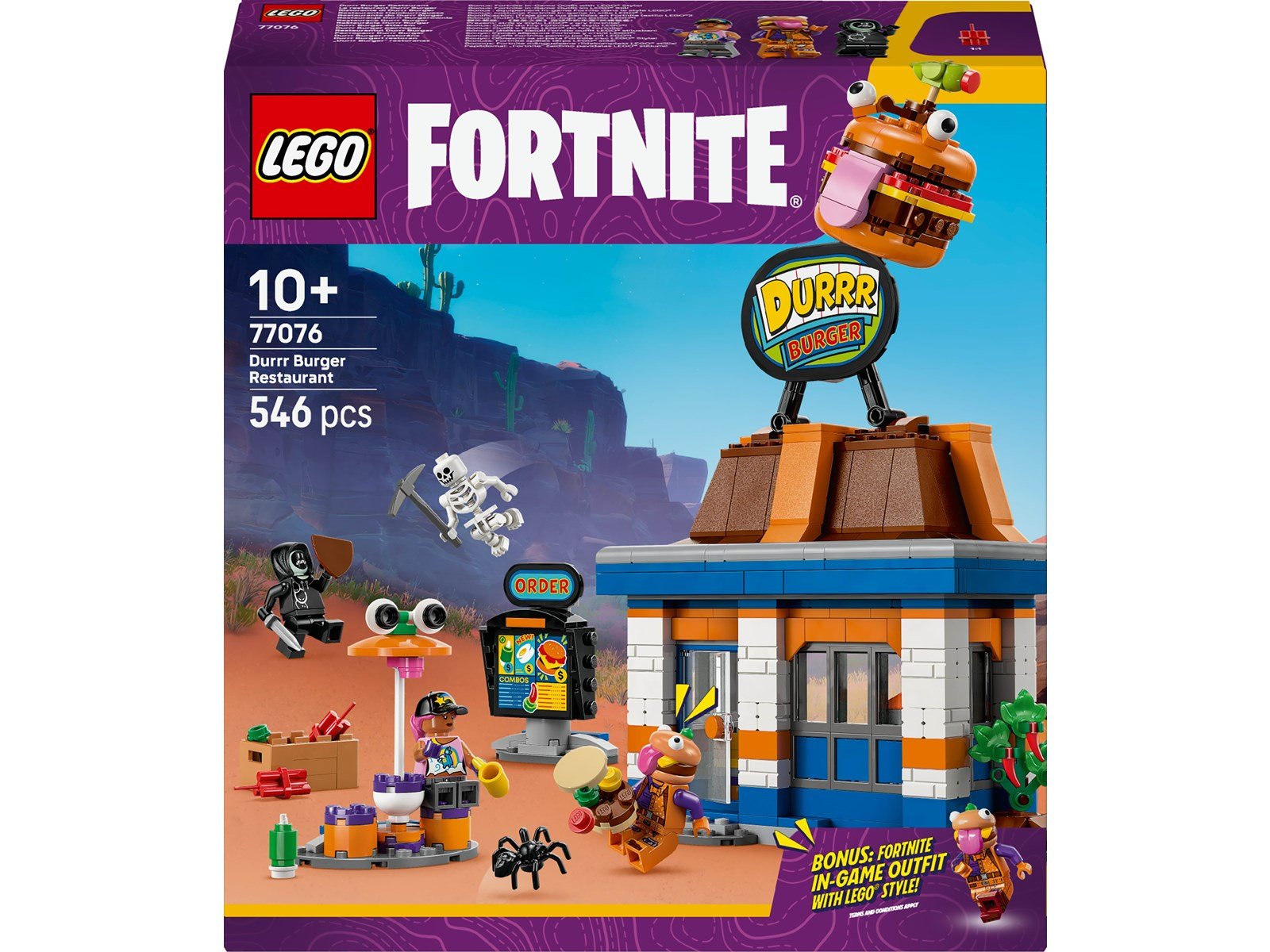 LEGO FORTNITE 77076 Durrr Burger Restaurant