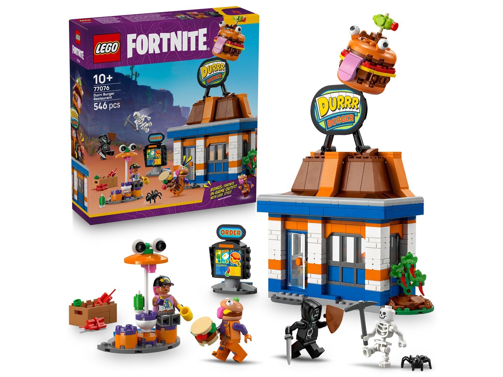 LEGO FORTNITE 77076 Durrr Burger Restaurant
