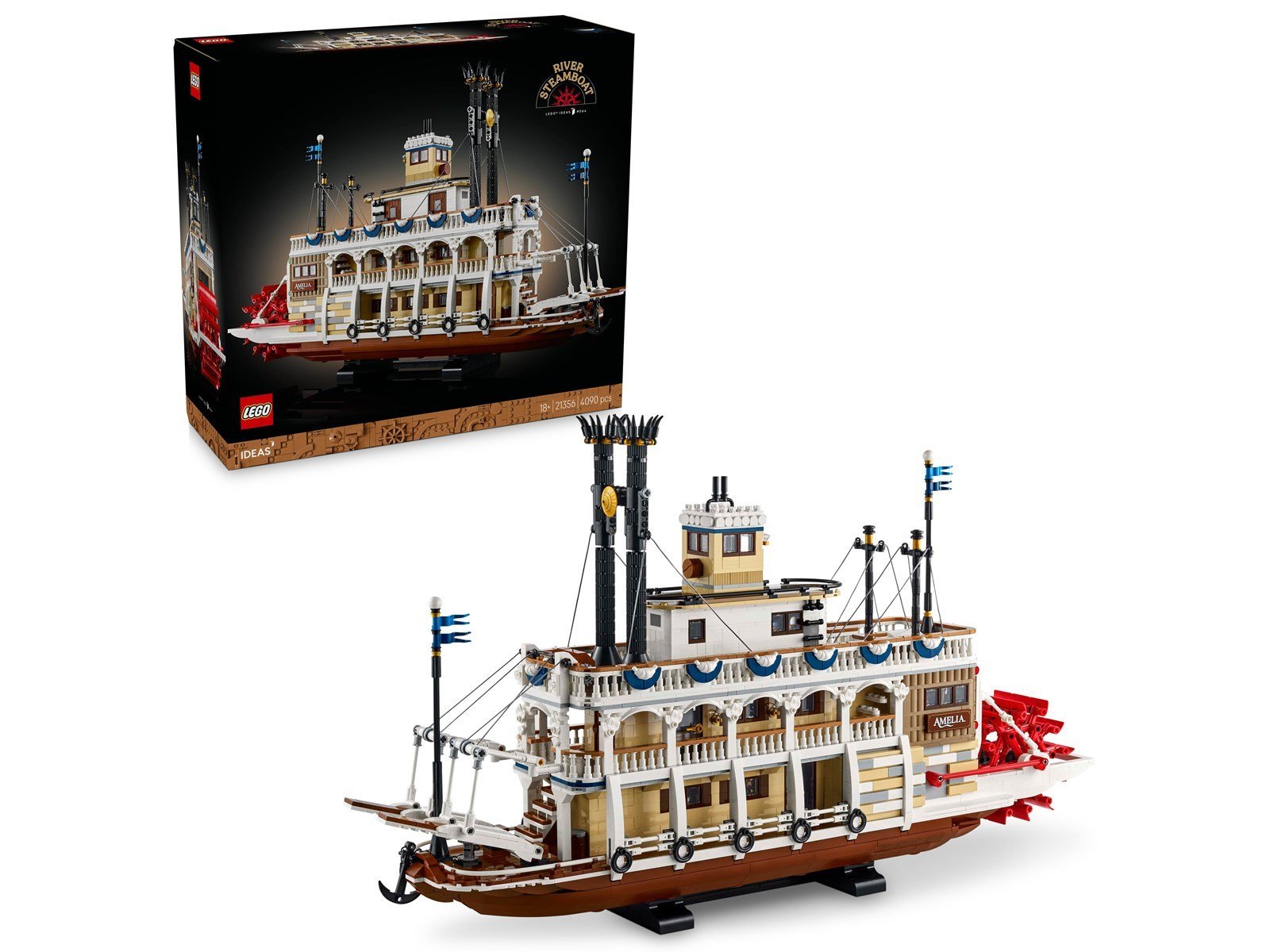 LEGO Ideas 21356 Flussraddampfer