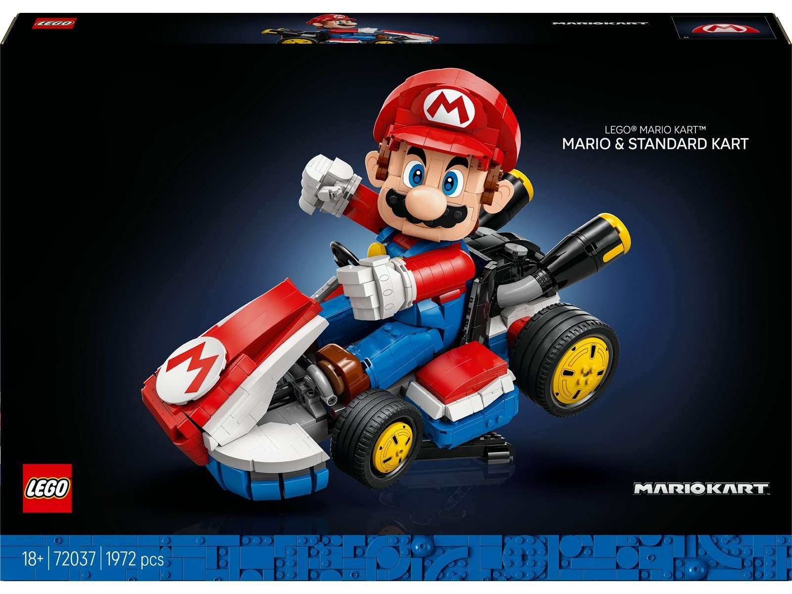 LEGO Super Mario 72037 Mario Kart™: Mario & Standard-Kart